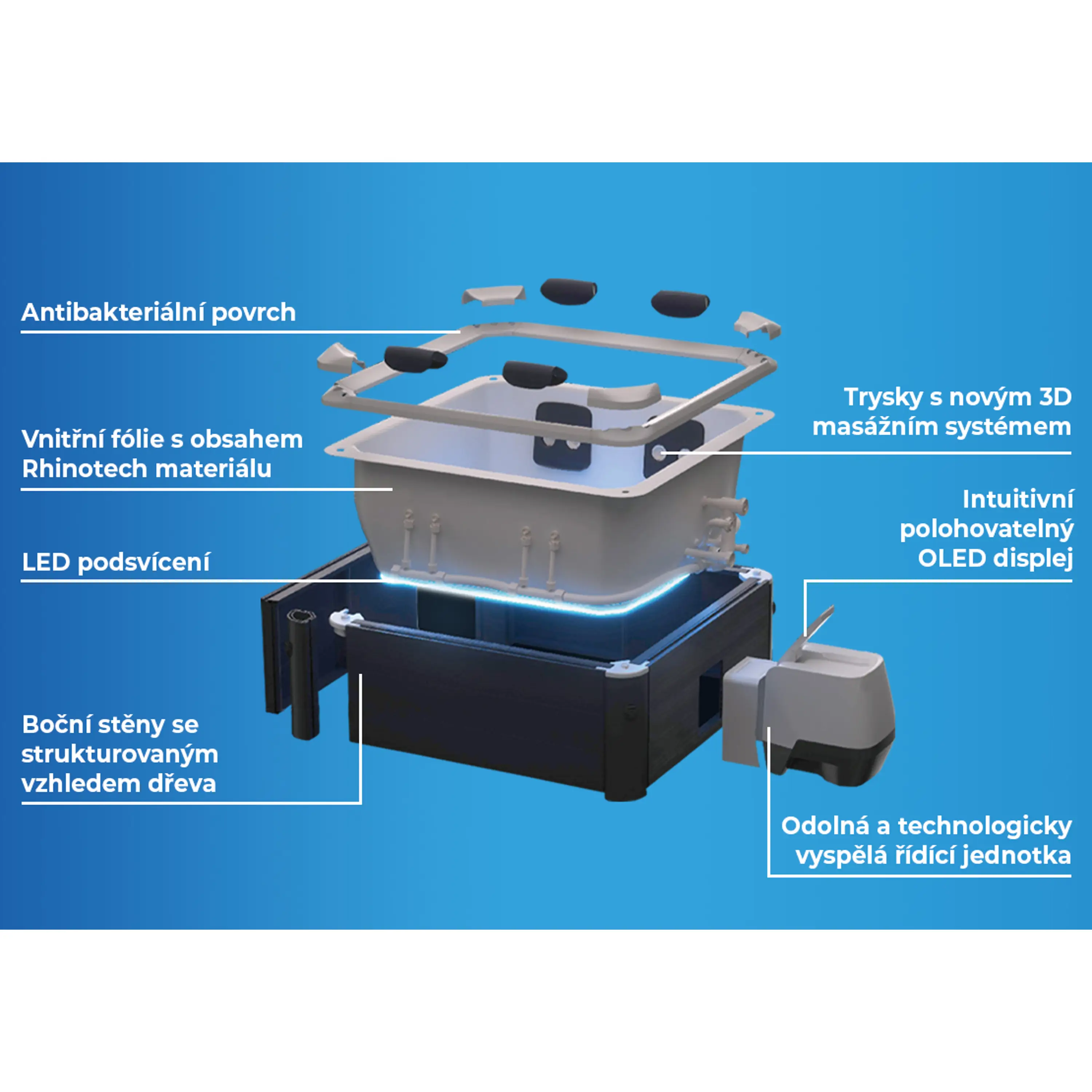 Mspa | Vířivý bazén MSPA OSLO | 11400269 Obrázek