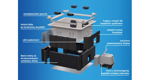 Vířivý bazén MSPA Oslo Plus F-OS063WP