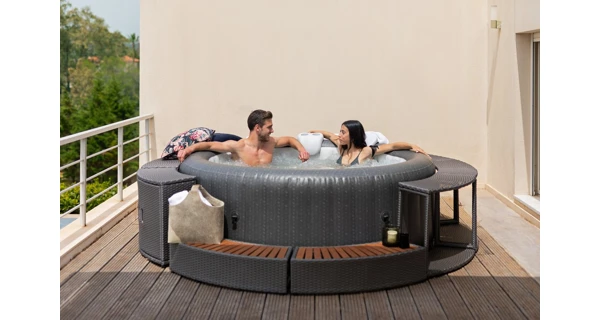 Vířivý bazén MSPA Ottoman C-OM061 + Solární sprcha UNO 40