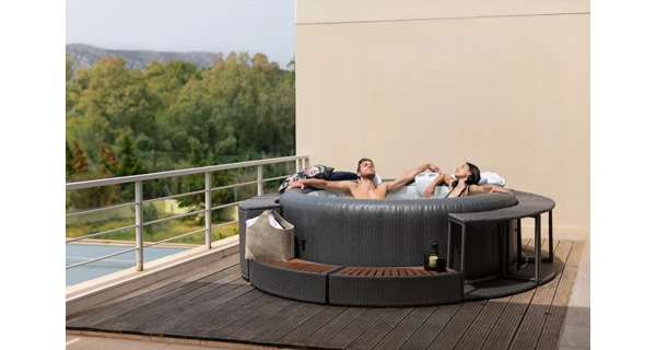 Vířivý bazén MSPA Ottoman C-OM061 + Solární sprcha UNO 40