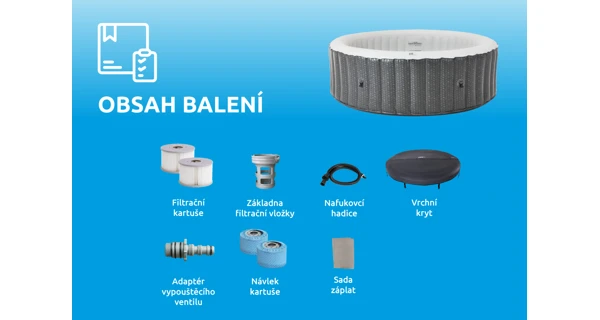 Vířivý bazén MSPA Ottoman C-OM061 (vystaveno)