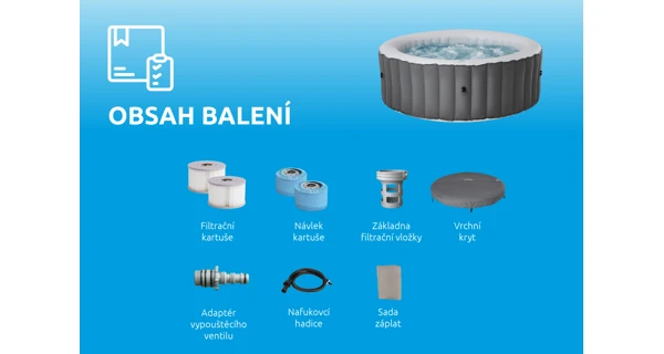 Vířivý bazén MSPA Pebble LR062-GR