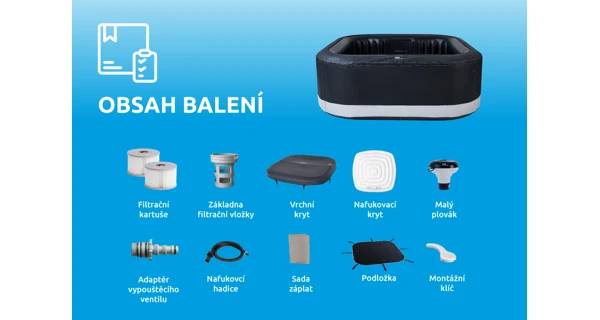 Vířivý bazén MSPA Portland P-PO063 (poškozený obal)