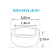Vířivý bazén MSPA Reve JB-301