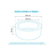 Vířivý bazén MSPA Rimba U-RB061