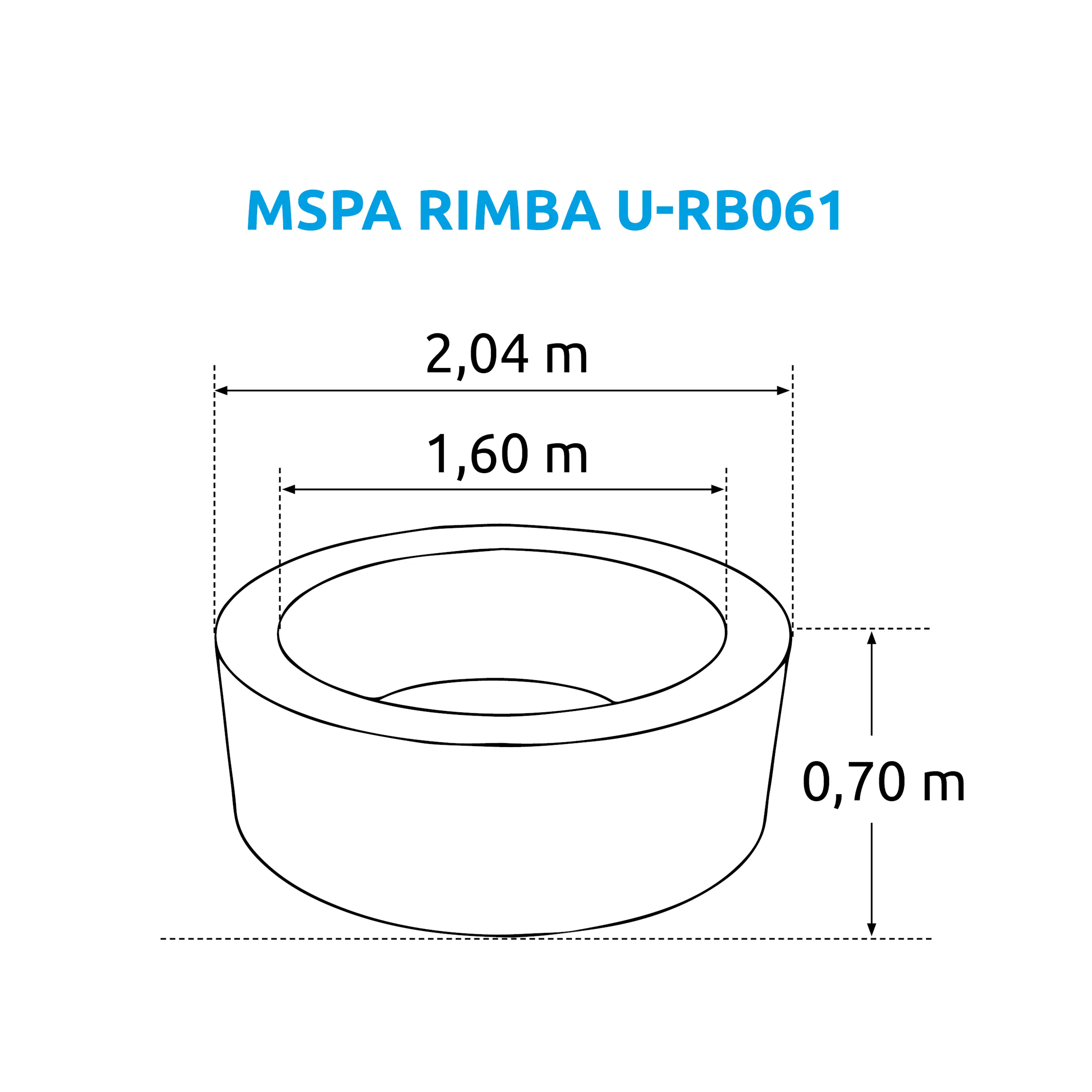 Marimex MSpa Rimba U-RB061 11400252 Obrázek