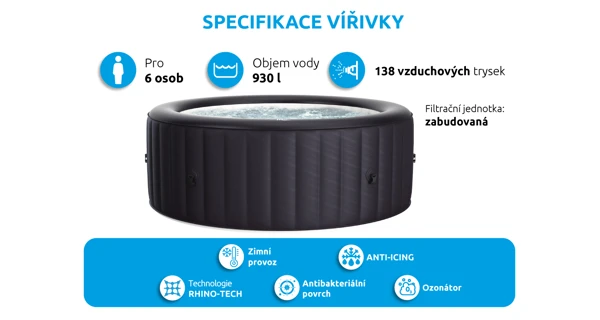 Vířivý bazén MSPA Rimba U-RB062