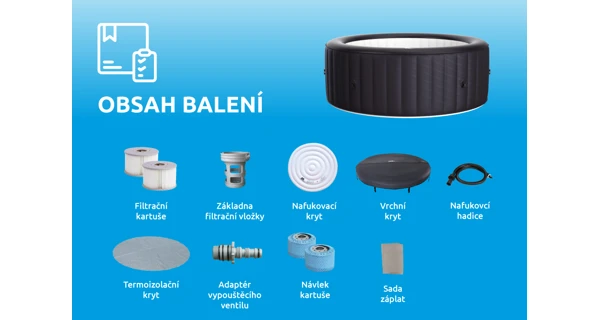 Vířivý bazén MSPA Rimba U-RB062 (zánovní)