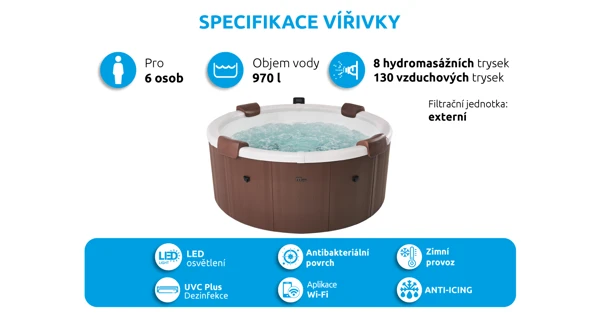 Vířivý bazén MSPA Rova F-RO066W