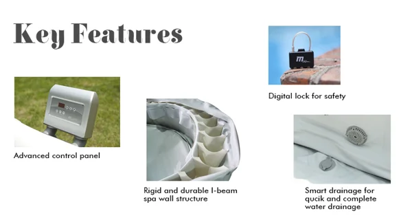 Vířivý bazén MSPA Silver Cloud M-011LS Lite