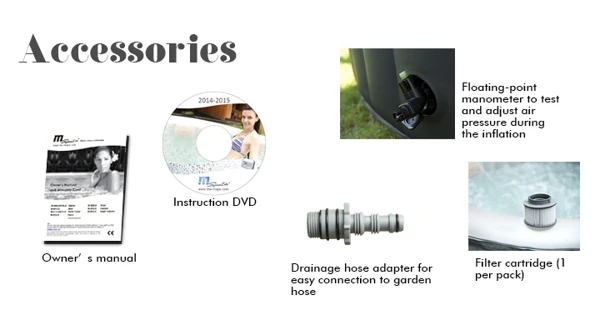 Vířivý bazén MSPA Silver Cloud M-021LS Lite