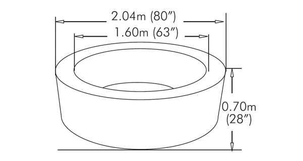 Vířivý bazén MSPA Silver Cloud M-021LS Lite