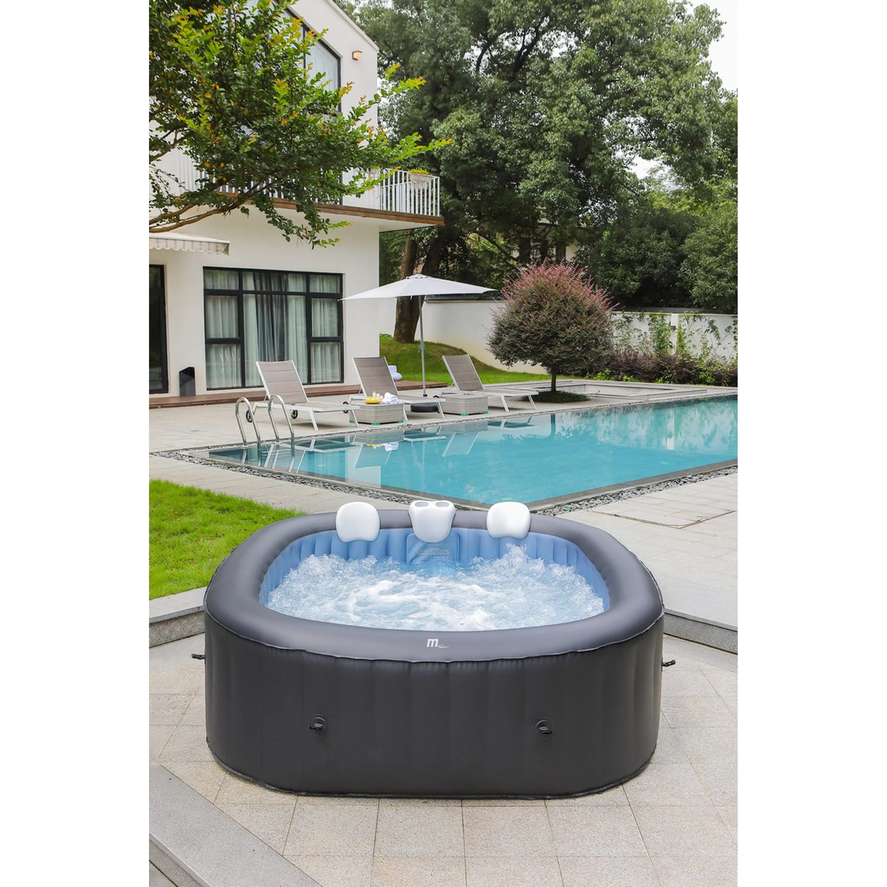 Mspa | Vířivý bazén MSPA Tekapo C-TE041 – šedý okraj | 11400265 Obrázek