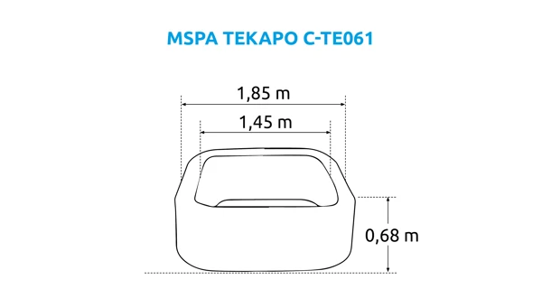 Vířivý bazén MSPA Tekapo C-TE061
