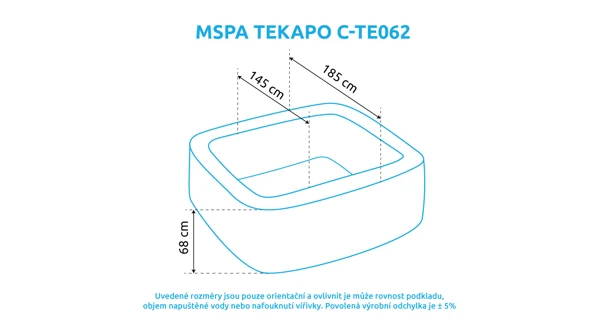 Vířivý bazén MSPA Tekapo C-TE062 (poškozený obal)