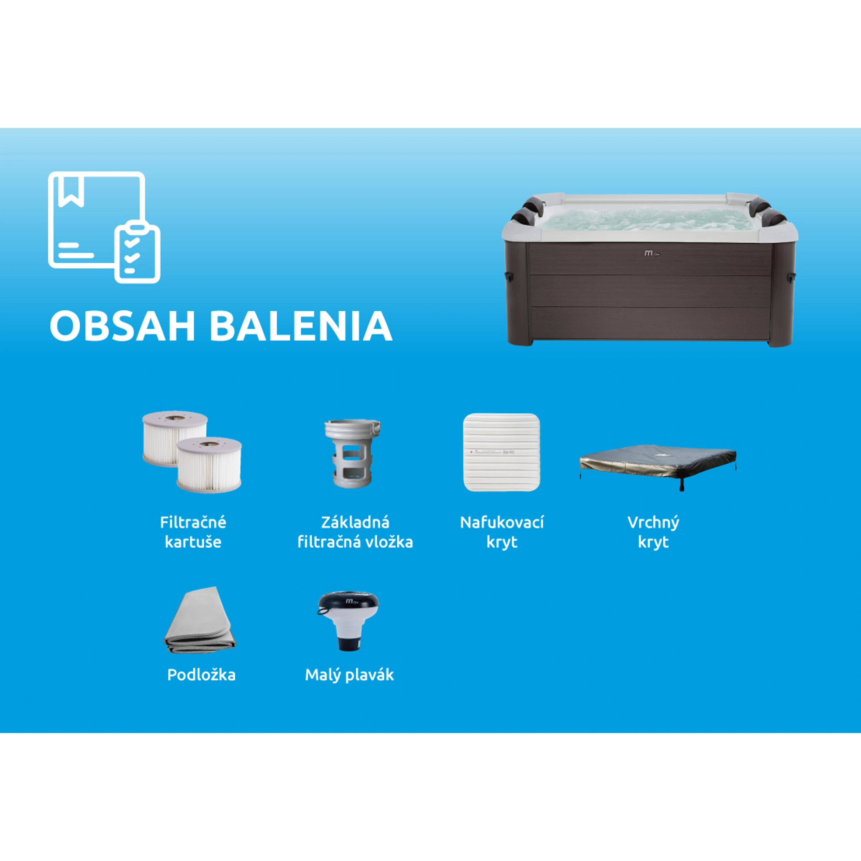 Mspa | Vířivý bazén MSPA  TRIBECA | 11400268 Obrázek