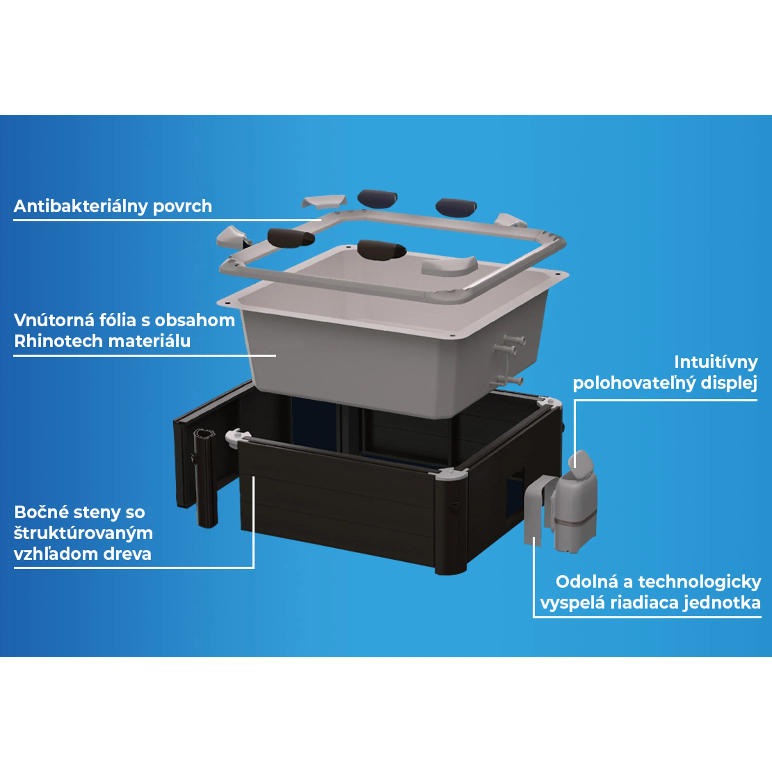 Mspa | Vířivý bazén MSPA  TRIBECA | 11400268 Obrázek