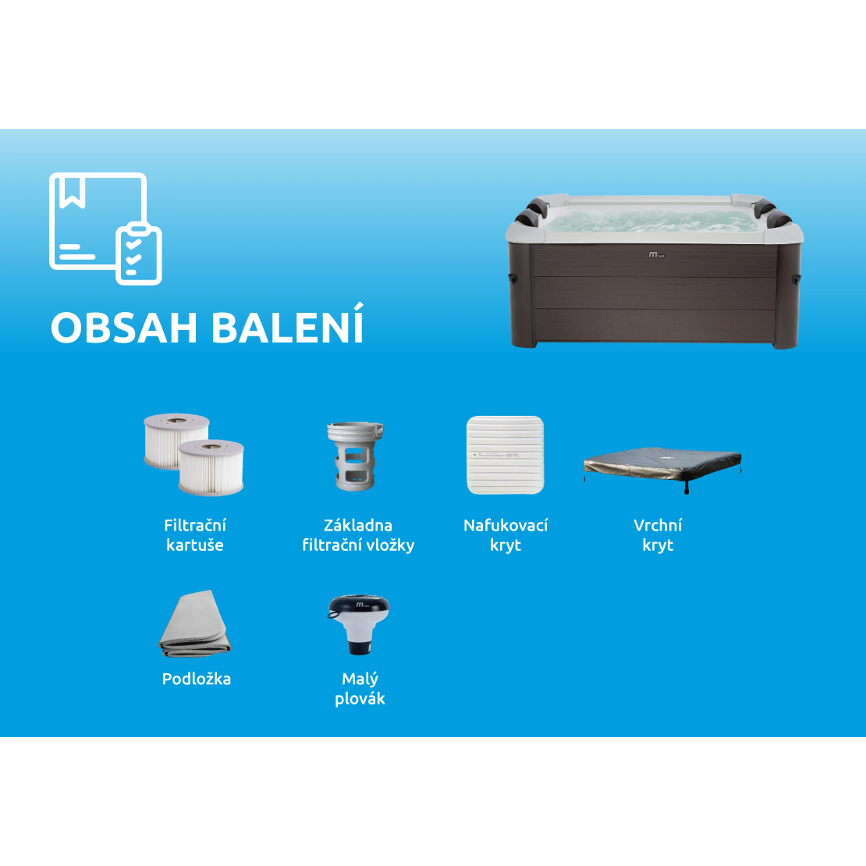 Mspa | Vířivý bazén MSPA  TRIBECA | 11400268 Obrázek