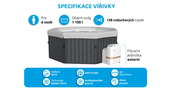 Vířivý bazén MSPA Tuscany F-TU062W