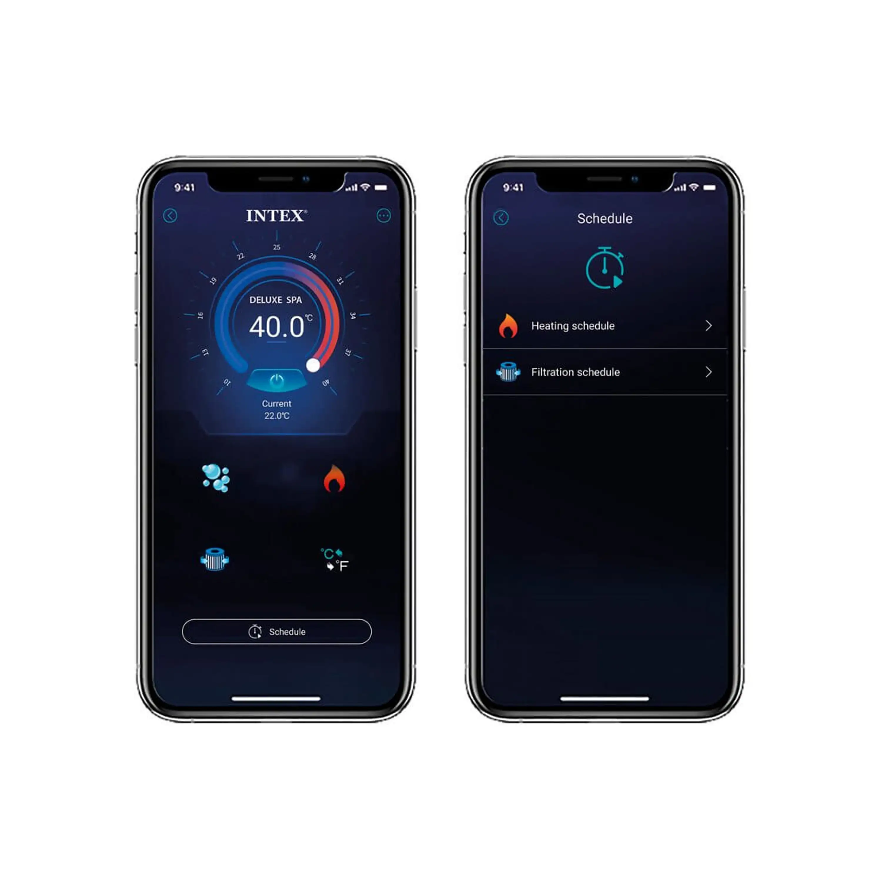 Intex 28440 Purespa Greywood Deluxe HWS 800 Obrázek