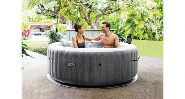 Vířivý bazén Pure Spa - Bubble Greywood Deluxe AP 4 (Vystavený)