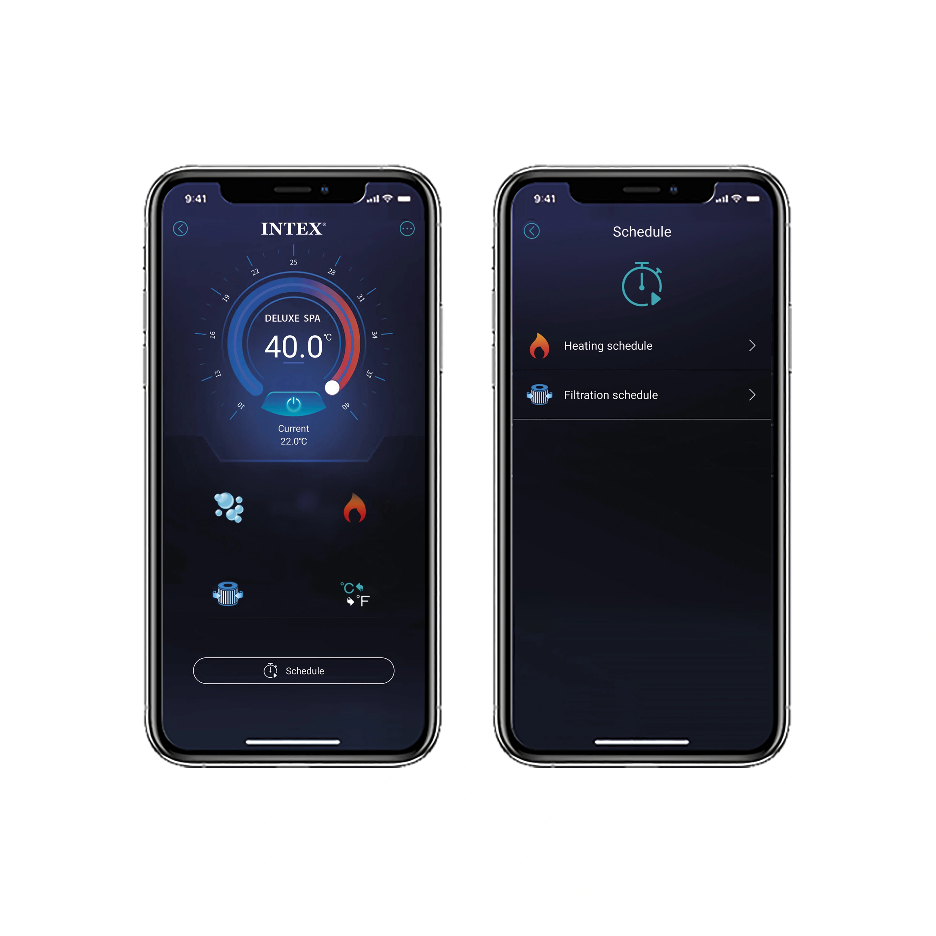 Intex 28442 Purespa Greywood Deluxe HWS 1100 Obrázek