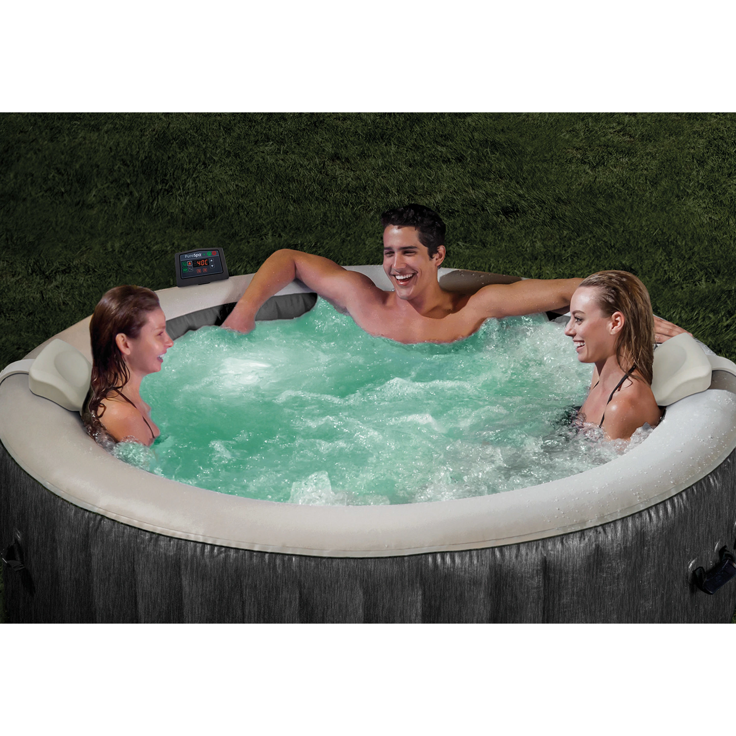Intex 28442 Purespa Greywood Deluxe HWS 1100 Obrázek