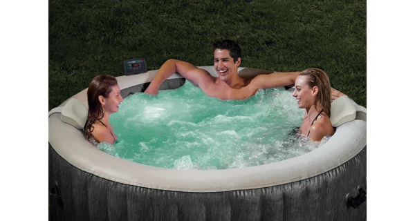 Vířivý bazén Pure Spa - Bubble Greywood Deluxe AP 6 + výhodná sada příslušenství