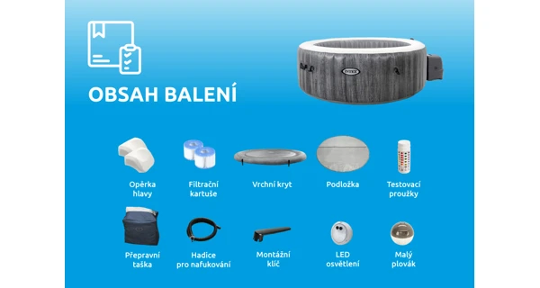 Vířivý bazén Pure Spa - Bubble Greywood Deluxe NP 4