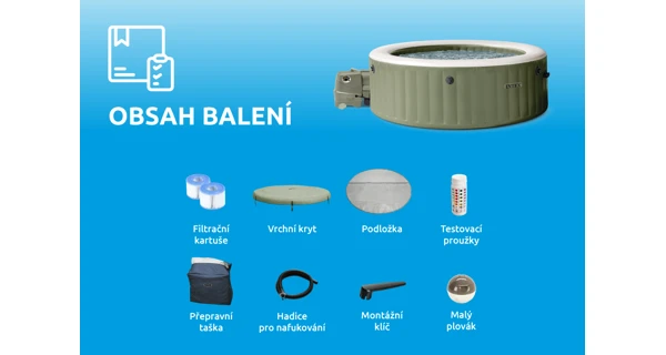 Vířivý bazén Pure Spa Bubble HWS 8 NP