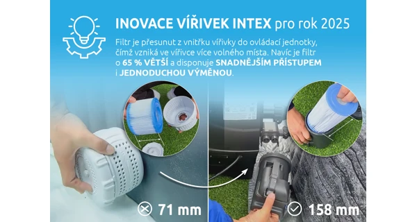 Vířivý bazén Pure Spa Bubble HWS 8 NP (poškozený obal)