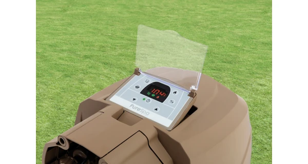 Vířivý bazén Pure Spa Bubble HWS 8 NP + Solární sprcha UNO 35 l hliníková s LED světlem