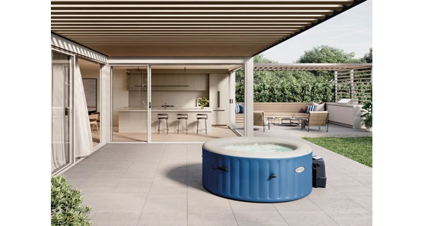 Vířivý bazén Pure Spa - Bubble HWS, modrý (Poškozený obal)