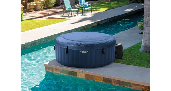 Vířivý bazén Pure Spa - Bubble HWS, modrý (Poškozený obal)