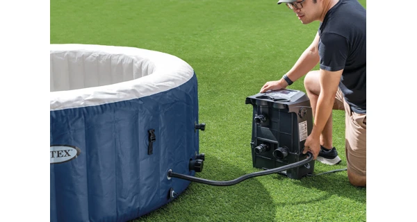 Vířivý bazén Pure Spa - Bubble HWS, modrý (zánovní)