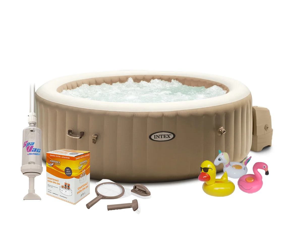 Marimex | Vířivý bazén Pure Spa - Bubble HWS + výhodná sada příslušenství | 19900141