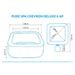 Vířivý bazén Pure Spa Chevron Deluxe 6 NP