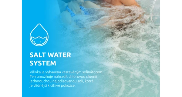 Vířivý bazén Pure Spa Chevron Deluxe 6 NP (poškozený obal)