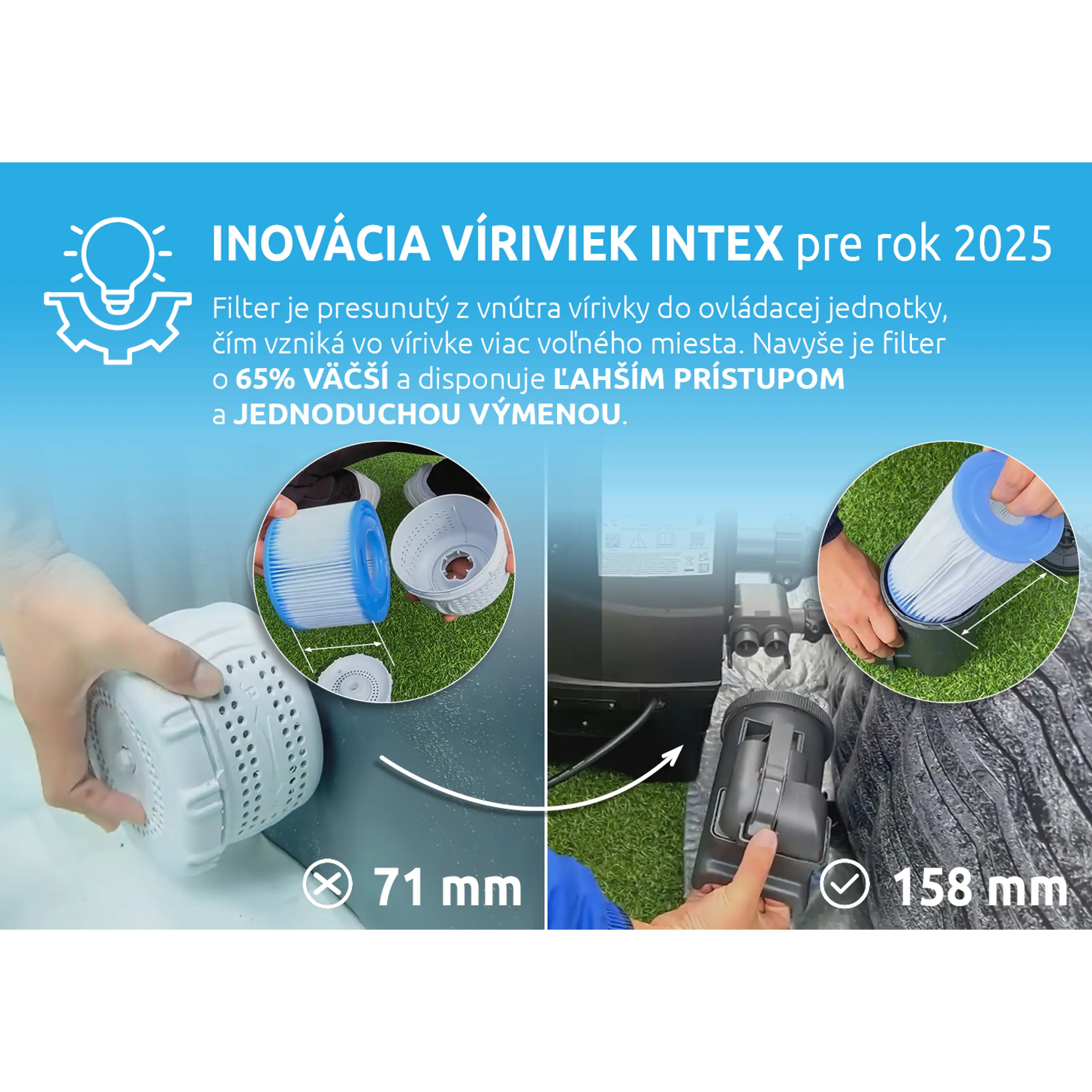 Intex | Vířivý bazén Pure Spa Greystone Deluxe Bubble Spa 4 NP | 11400294 Obrázek