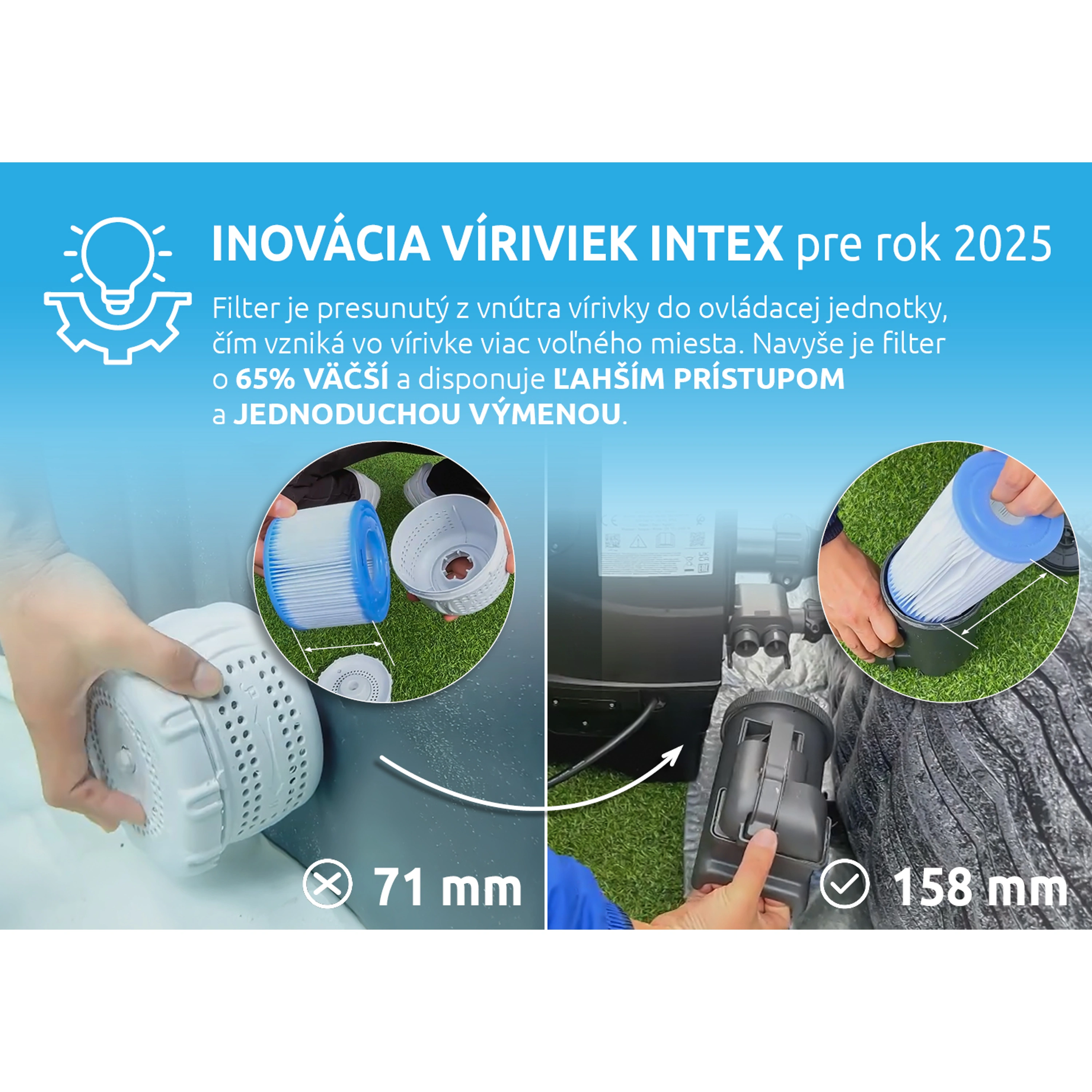 Intex | Vířivý bazén Pure Spa Greystone Deluxe Bubble Spa 6 NP | 11400295 Obrázek