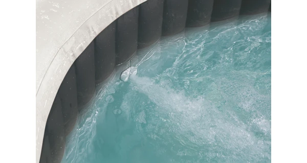 Vířivý bazén Pure Spa - Jet & Bubble Deluxe HWS 4 + Solární sprcha UNO 35 l hliníková s LED světlem