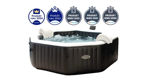 Vířivý bazén Pure Spa - Jet & Bubble Deluxe HWS 4 + výhodná sada příslušenství