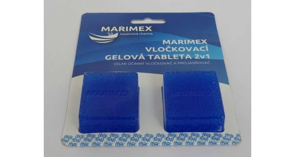 Vločkovací gelová tableta 2v1 Marimex