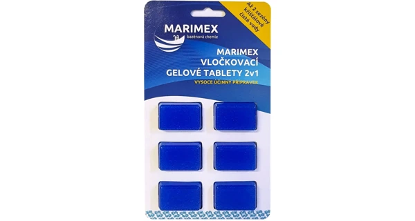 Vločkovací gelová tableta 2v1 Marimex - sada 2 ks