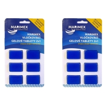 Vločkovací gelová tableta 2v1 Marimex - sada 2 ks