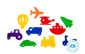 Vodolepky Doprava - 10 ks