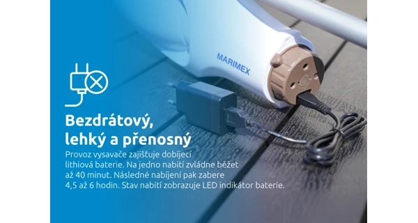 Vysavač pro vířivky a bazény Marimex SpaVac Columbia set