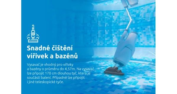 Vysavač pro vířivky a bazény Marimex SpaVac Columbia set