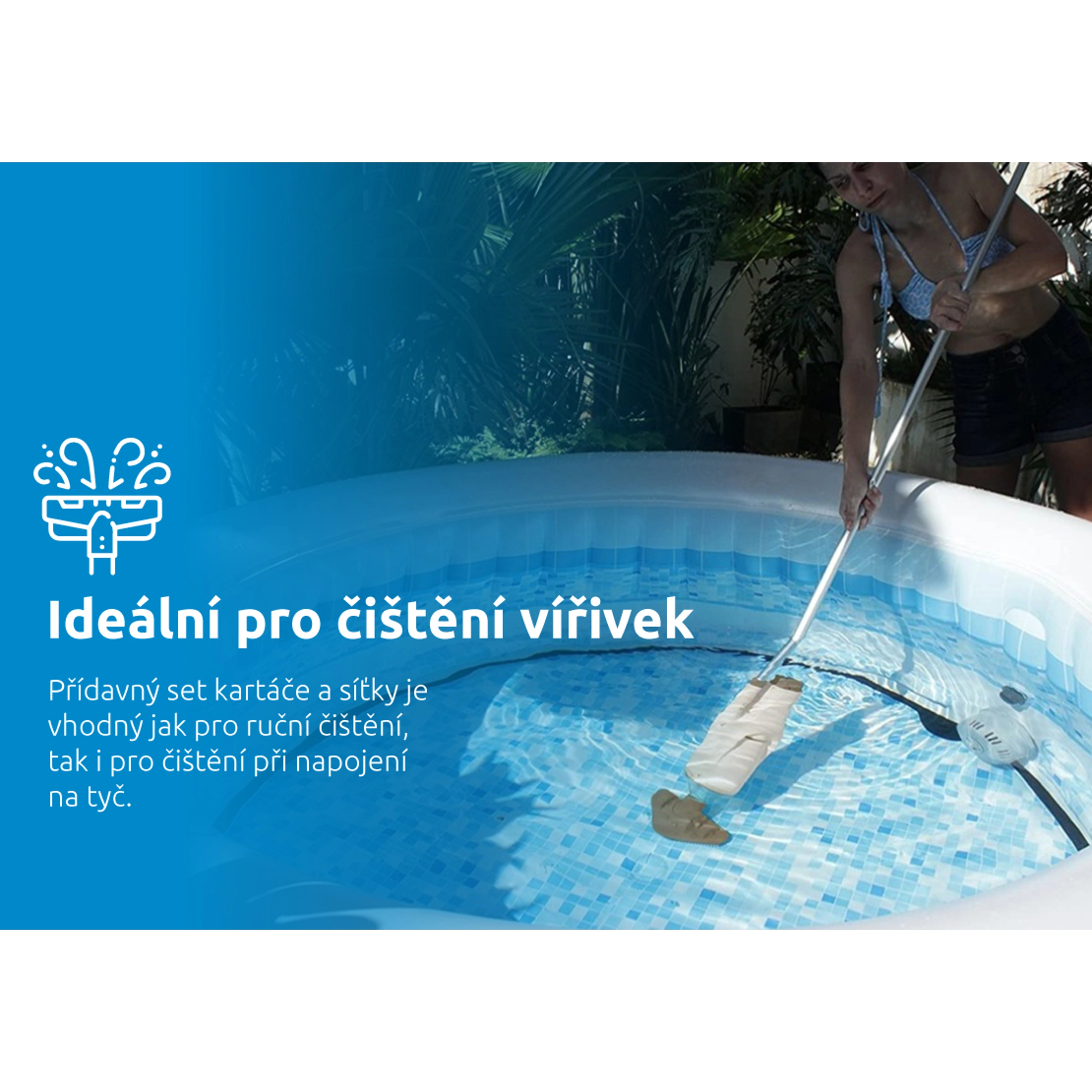 Marimex | Bazénový vysavač ProStar Vac MW02 Aku set | 10800038 Obrázek