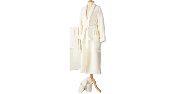 Wellness sada (župan, osuška, pantofle) - M